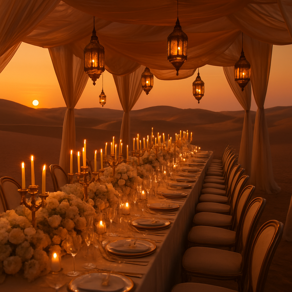 Royal Desert Wedding